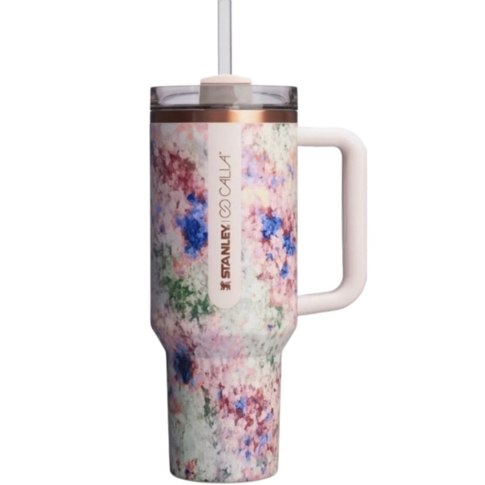 NEW Stanley x CALIA 40oz Quencher Tumbler Olive Eden NWT